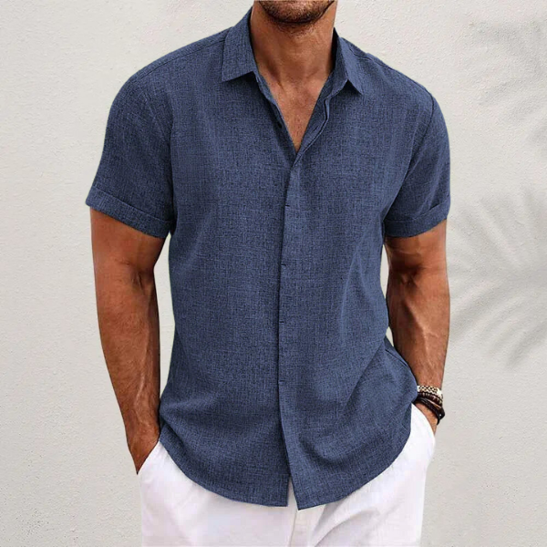 Casual Button-Down Overhemd voor Heren