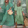 Luchtig Zomerkleed met Unieke Details en Comfort
