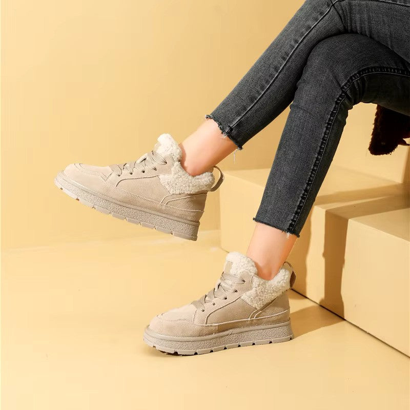 Warm gevoerde winter sneakers voor stijl en comfort