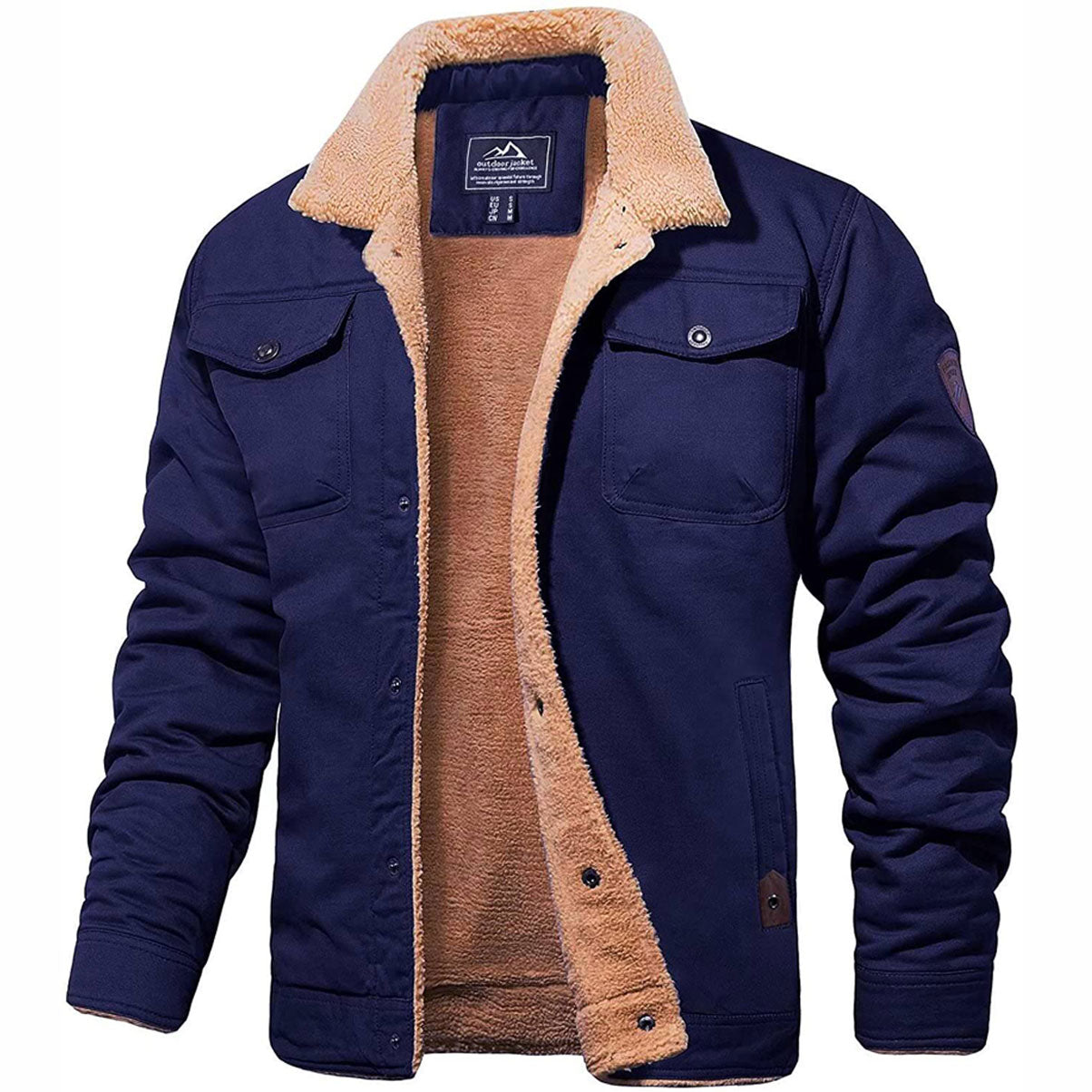 Vintage Bomberjack Heren - Iconische Stijl en Winterwarmte