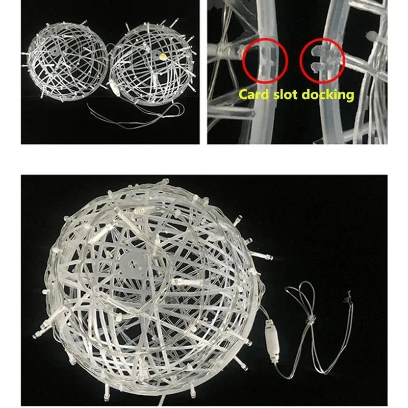 LED Lichtbol voor Buiten – Decoratieve Hangverlichting voor Tuin & Feest