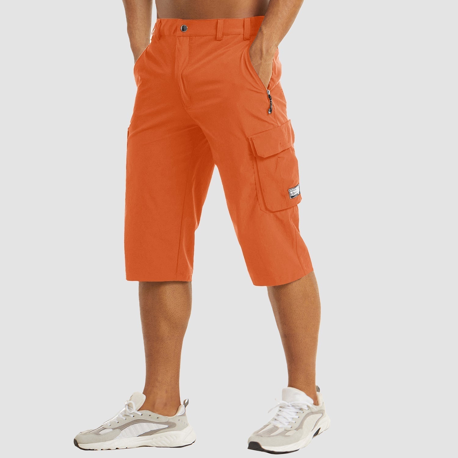 Functionele Heren Cargo Shorts met Meerdere Zakken