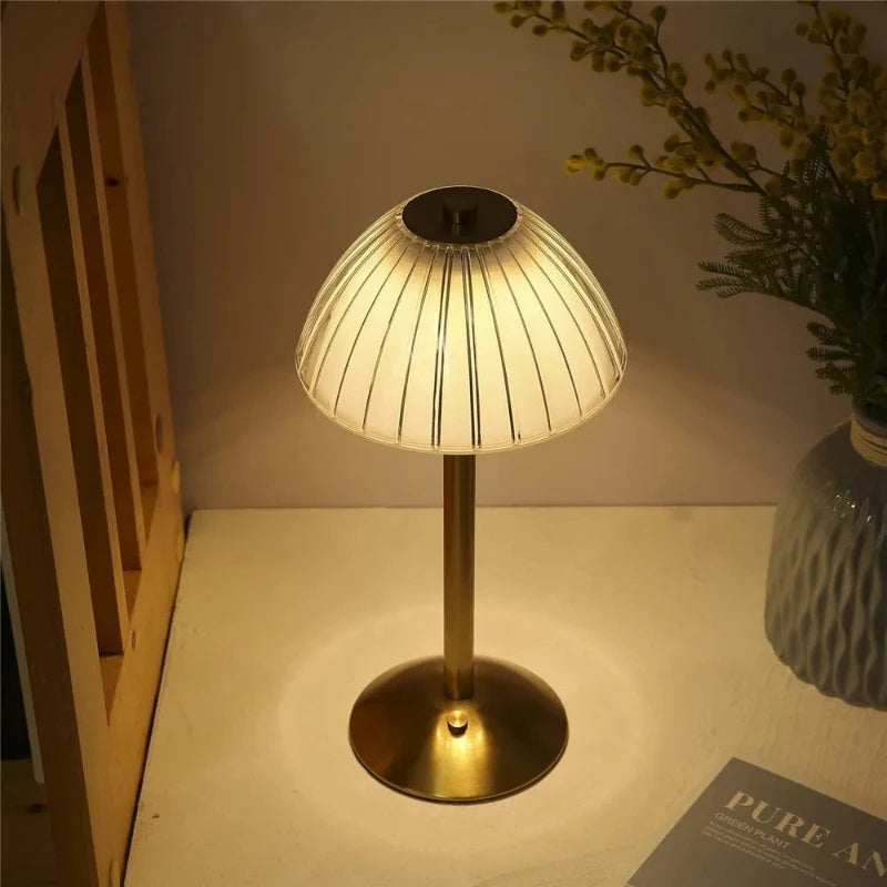 Draadloze LED Tafellamp met Dimbare Kleurenopties