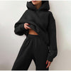 Oversized Joggingpak met Hoge Taille | Comfortabel en Warm Trainingspak