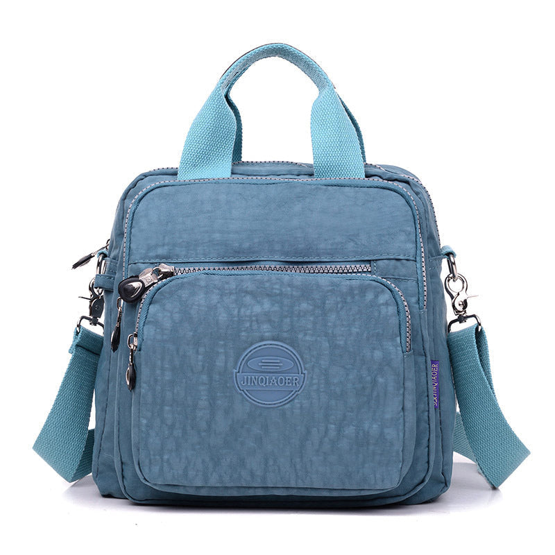 Dames Crossbody Rugtas – Multifunctionele Tas met Veel Vakken