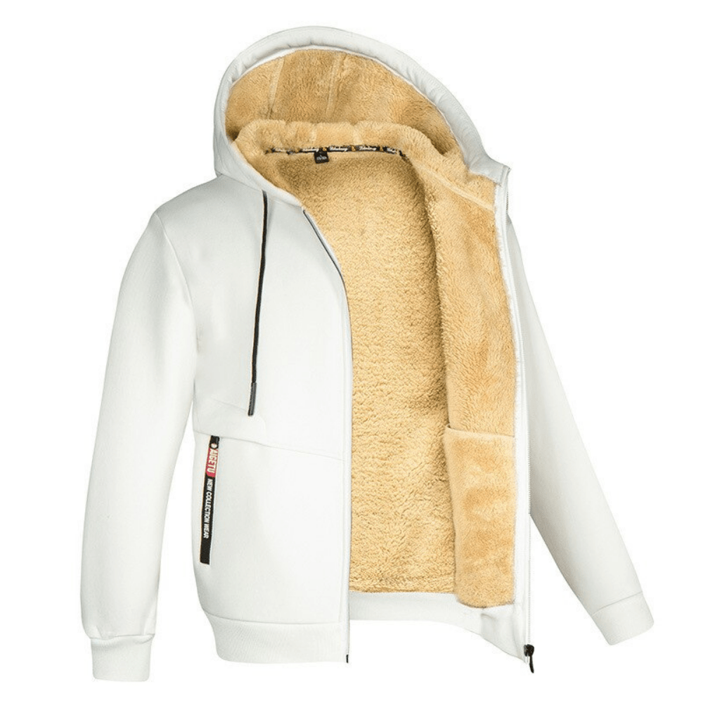 Warme Hoodie met Zacht Fleece en Comfortabele Pasvorm