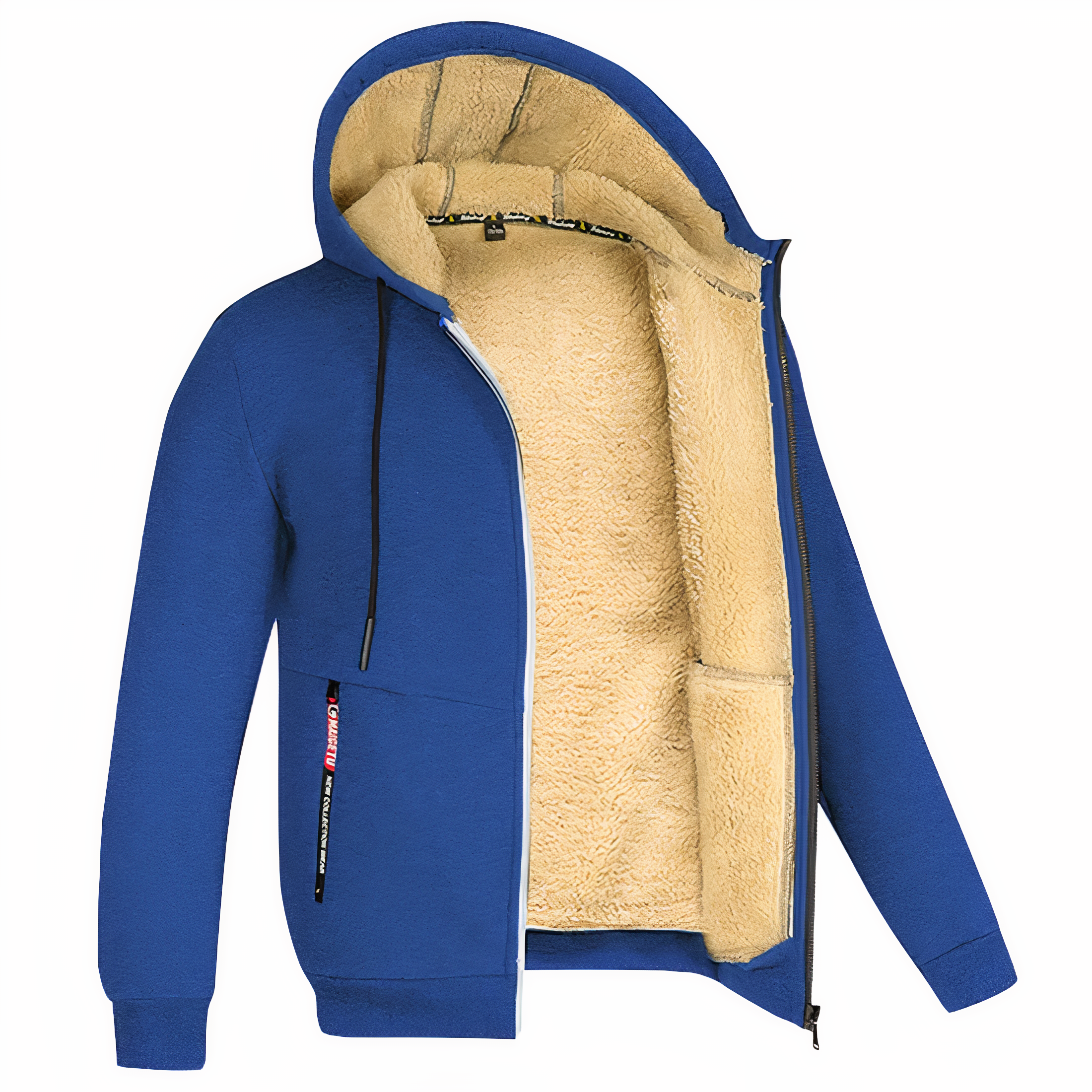Unisex Winterjas met Capuchon – Warm, Fleece Gevoerd en Stijlvol