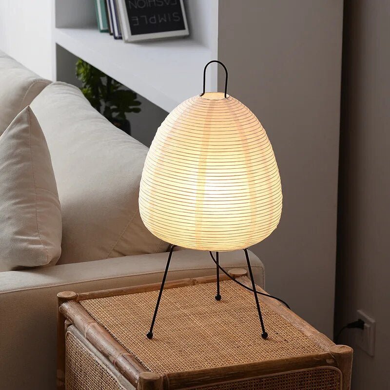 Reispapier Tafellamp voor Sfeervolle Verlichting