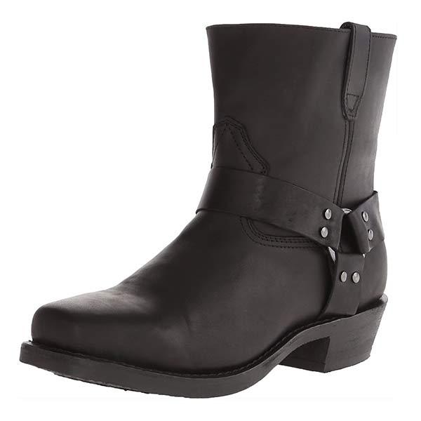 Leren Western Cowboylaarzen met Rits en Comfortzool