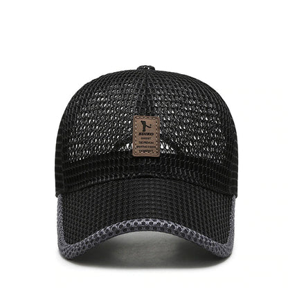 Ademende Zomerpet | Verstelbare Snapback voor Outdooractiviteiten