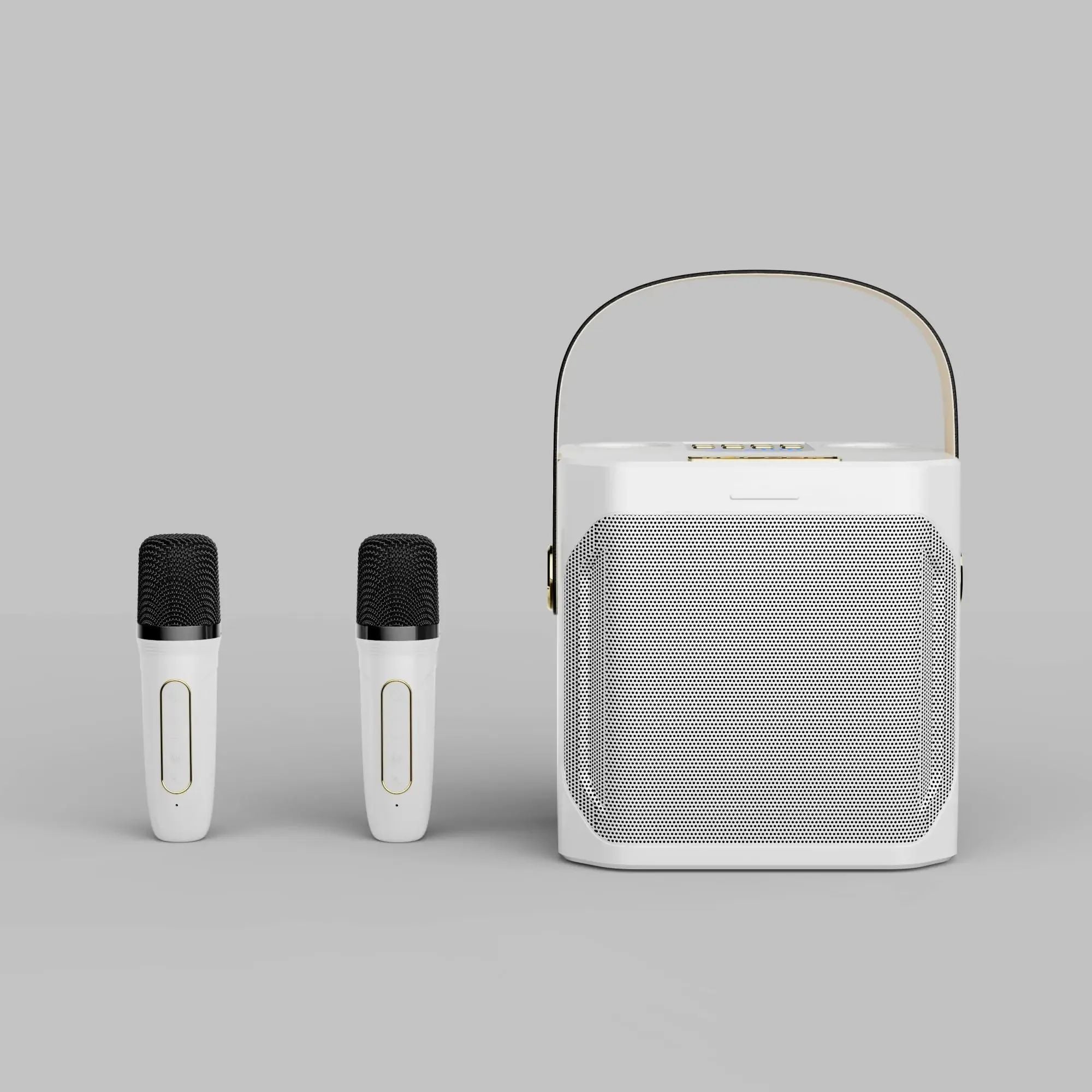 Draagbare Karaoke Bluetooth Luidspreker met 360° Surround en Subwoofer