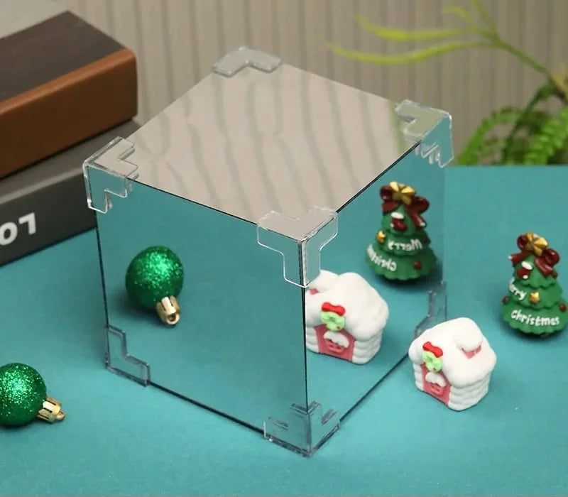 Verlichte Kerst Kubus Decoratie – Winter Wonderland LED Display