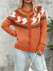 Halloween Strickjacke met Geistermotief - Comfortabel en Stijlvol-mezamstore.nl