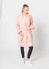 Trenchcoat in Perzikkleur - Laatste Kans!-mezamstore.nl