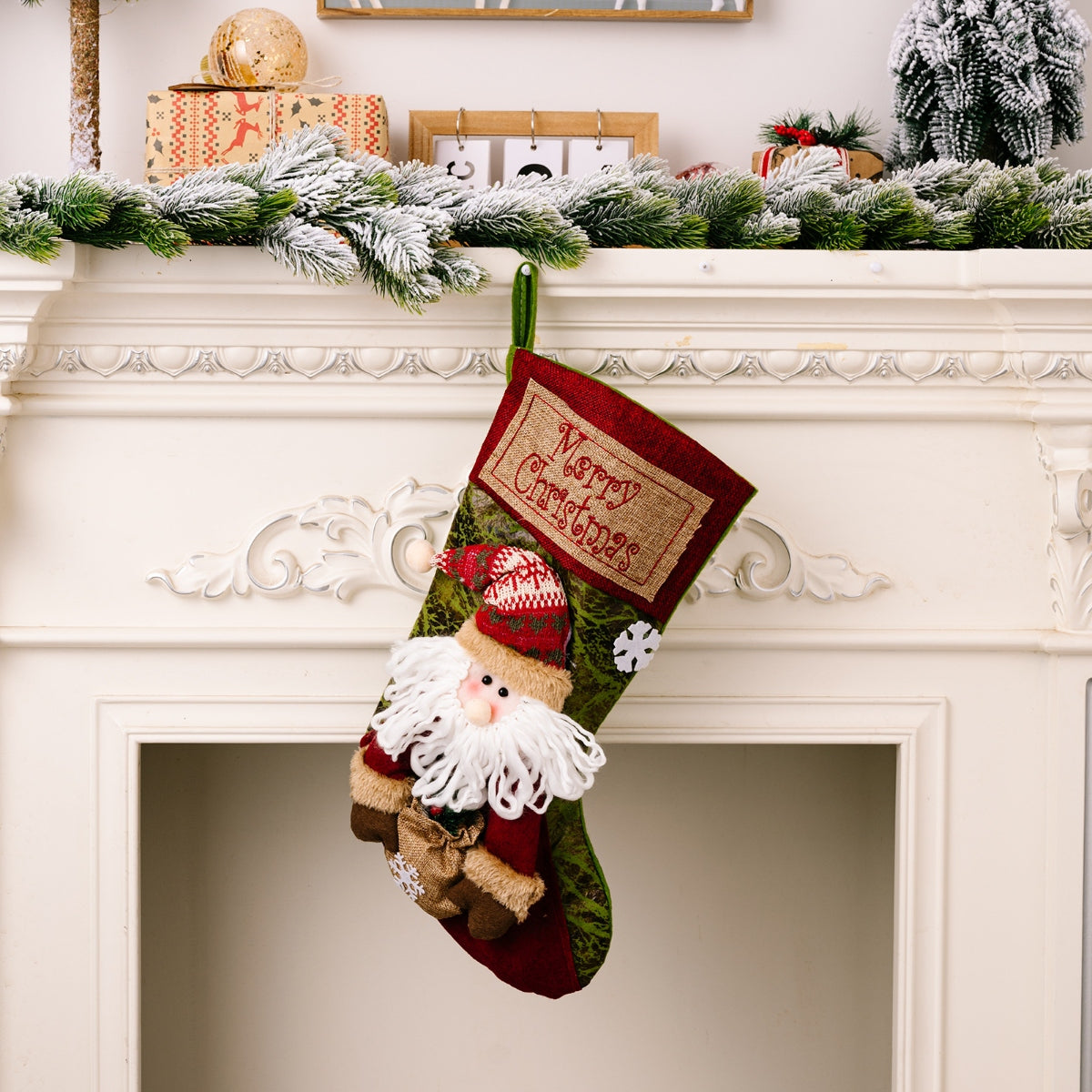 Kerst Sok – Decoratieve Christmas Stocking voor Feestelijke Cadeaus