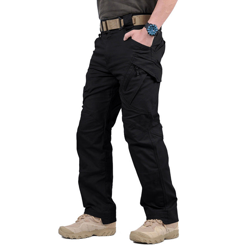 Outdoor Broek Met Zakken Ergonomische Pasvorm Heren Casual
