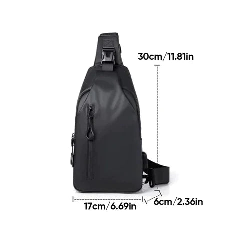 Waterdichte Antidiefstal Crossbody Tas - Veilig en Stijlvol Design