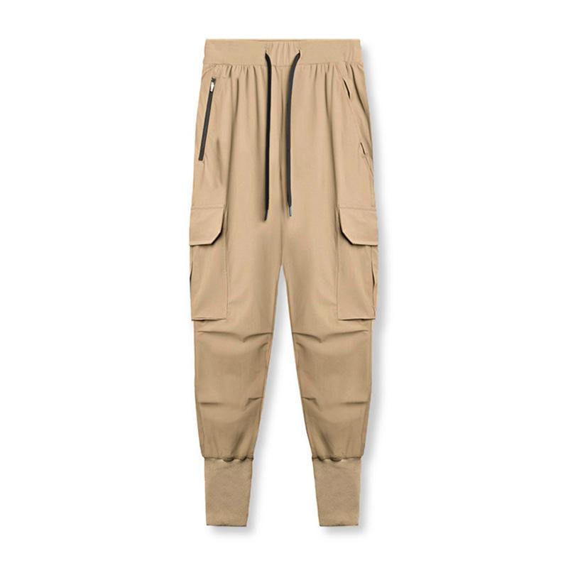 Heren Cargo Joggingbroek – Comfortabele Broek met Zakken en Tapered Fit