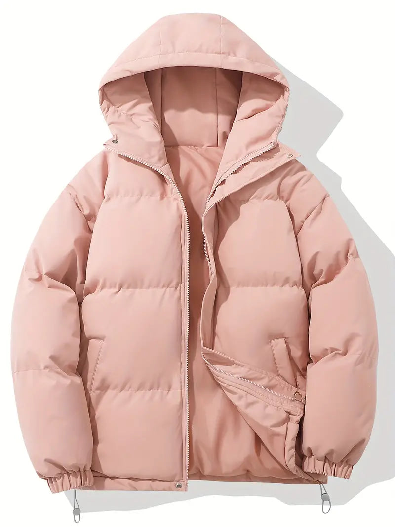 Klassieke Warme Winterjas met Capuchon voor Heren