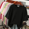 Oversized T-Shirt van Zachte Ademende Katoenmengsel