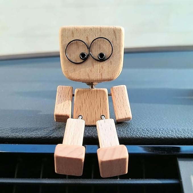 Decoratief Mini Figuurtje met Beweegbare Delen voor Interieur