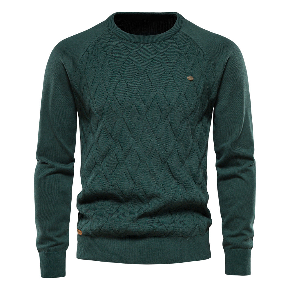 Klassieke herentrui met lange mouwen – tijdloos design voor herfst en winter