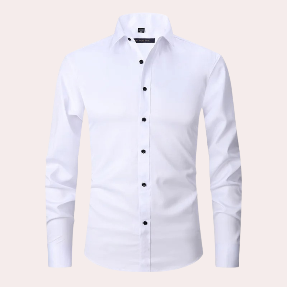 Klassiek Stretch Herenoverhemd - Comfort en Stijl