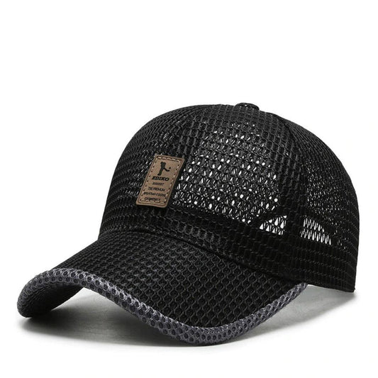 Ademende Zomerpet | Verstelbare Snapback voor Outdooractiviteiten