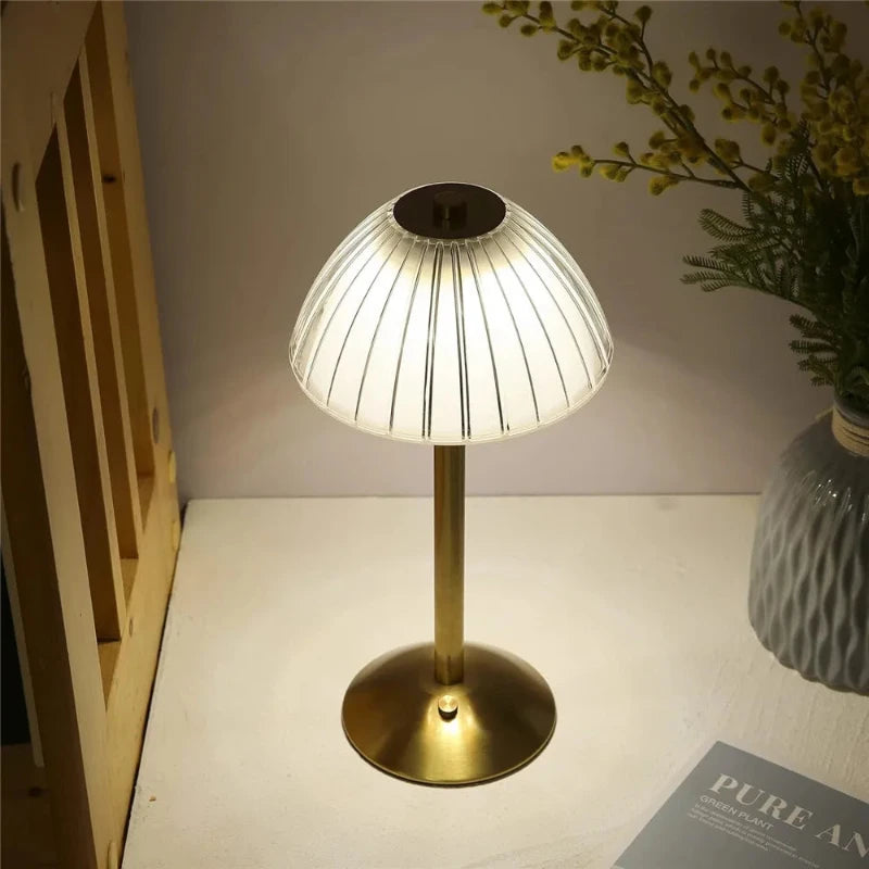 Draadloze LED Tafellamp met Dimbare Kleurenopties