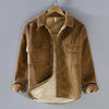 Gewatteerd Winteroverhemd Heren met Fleece Voering