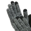 Gebreide winterset met muts, sjaal en handschoenen