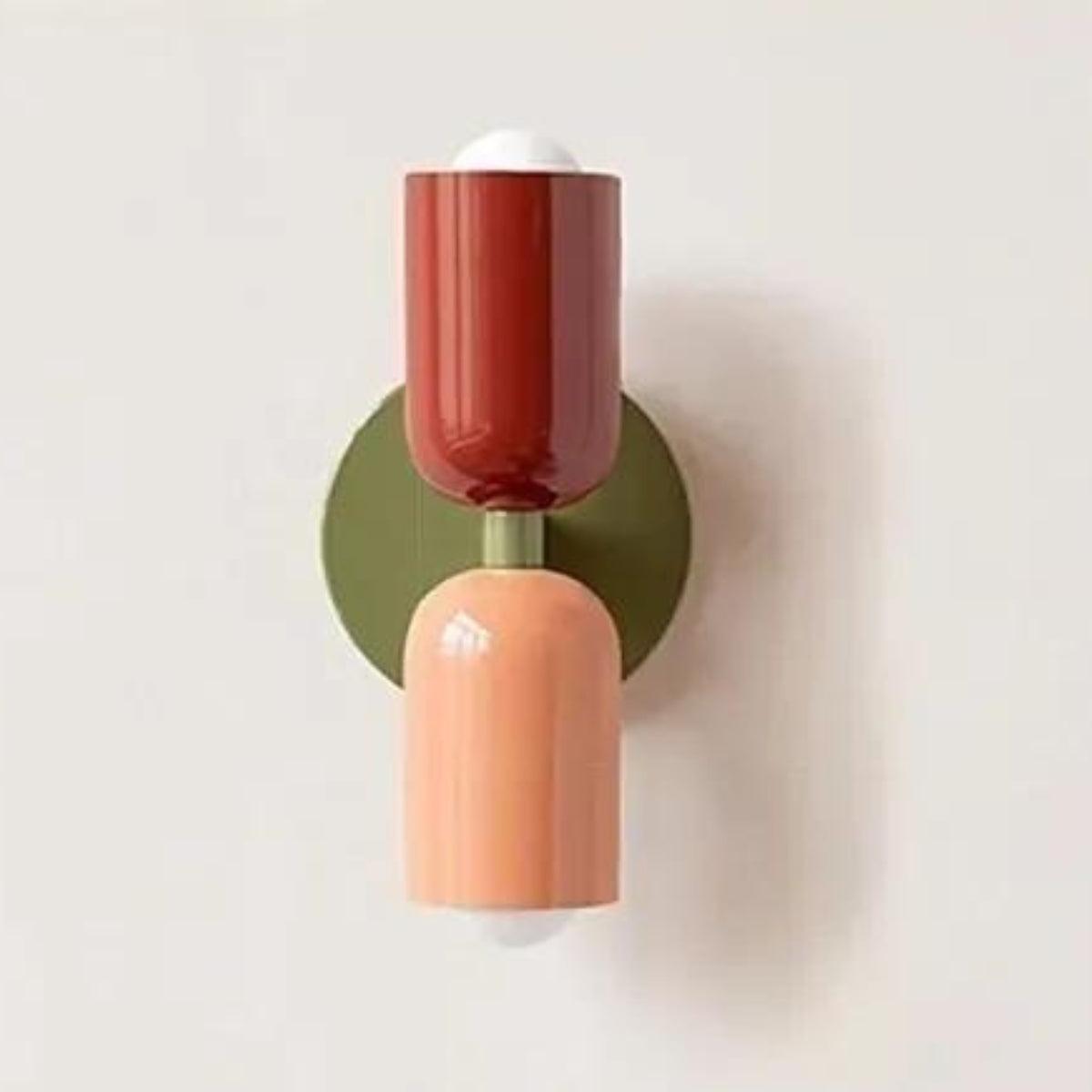 Dubbele Wandlamp in Scandinavische Stijl Glas