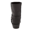 Leren Western Cowboylaarzen met Rits en Comfortzool