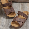Gevlochten Zomersandalen met Comfortabele Pasvorm