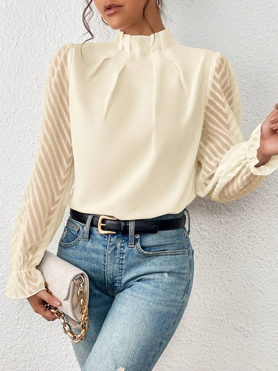 Elegant Geprint Dames Topje voor Elke Gelegenheid
