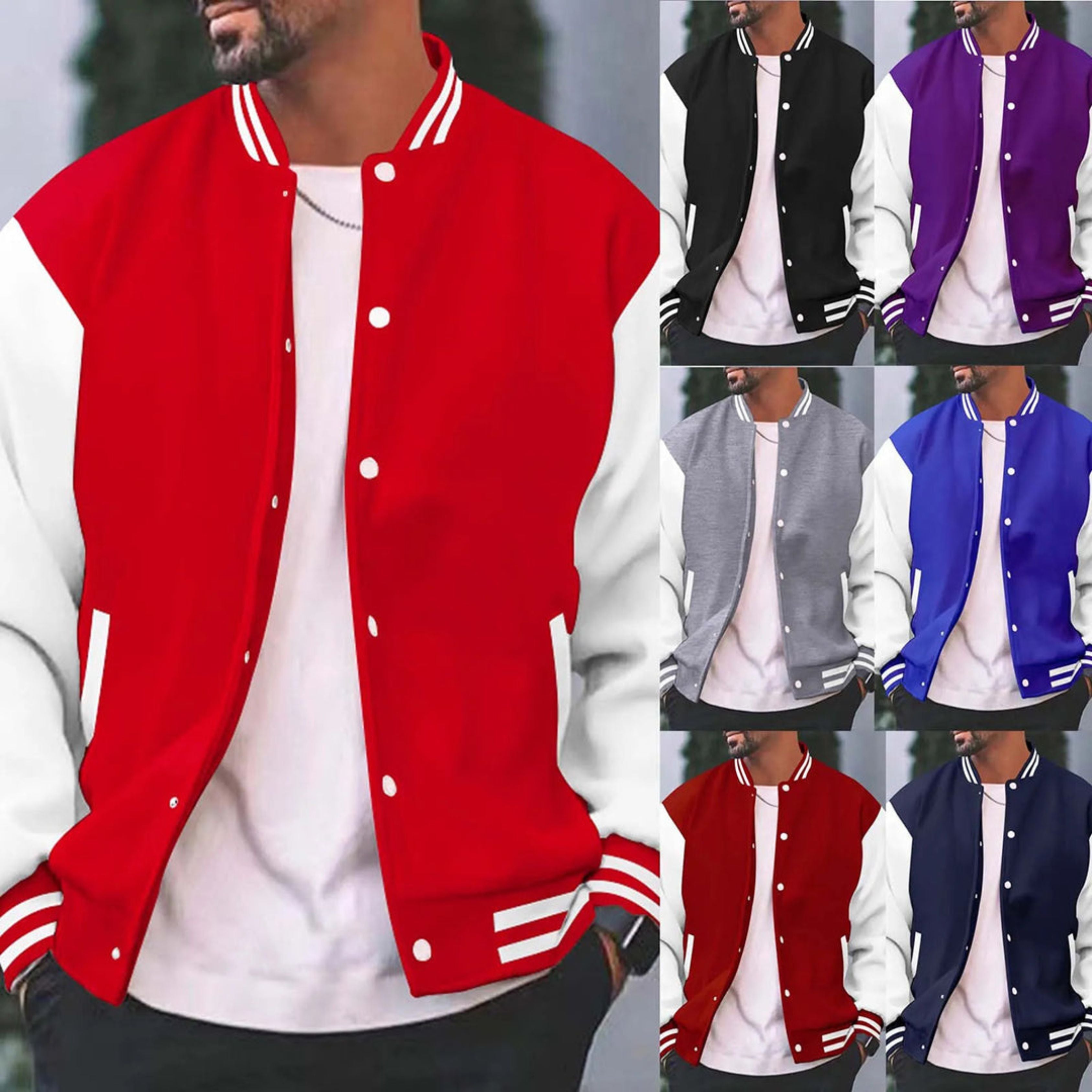 Heren Bomberjack Varsity College – Tijdloze Stijl & Comfort