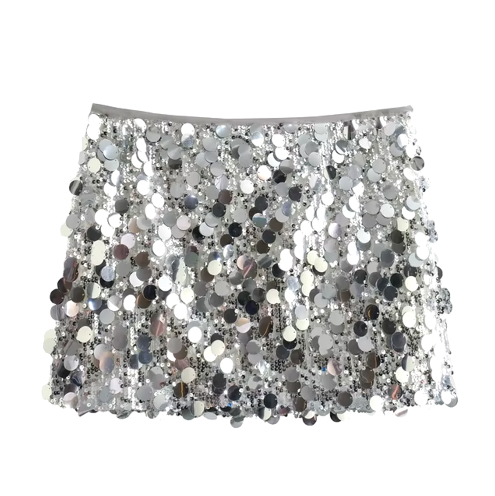 Luxueuze Pailletten Minirok voor Feestelijke Gelegenheden