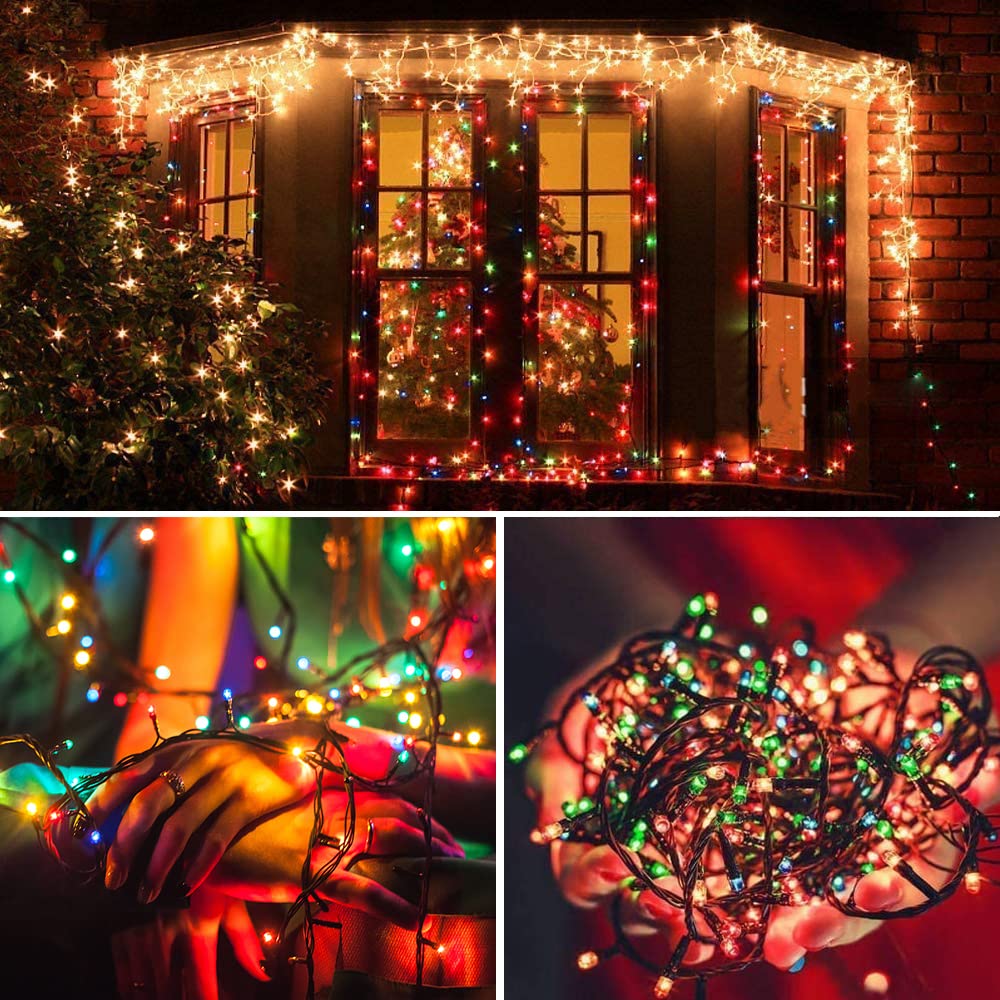 LED Kerstverlichting met Meerdere Lichtstanden – Warm & Multicolor