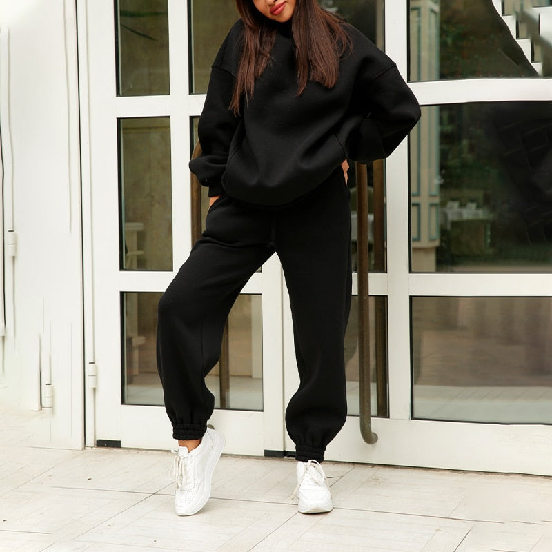 Dames Comfortabele Oversized Lounge Jogging Set