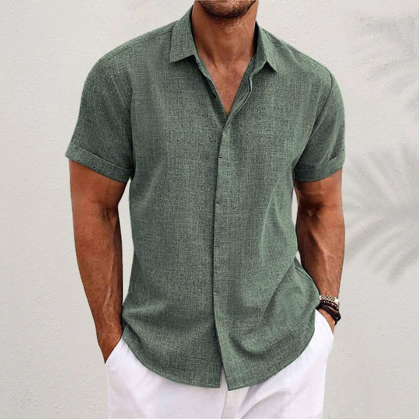 Casual Button-Down Overhemd voor Heren
