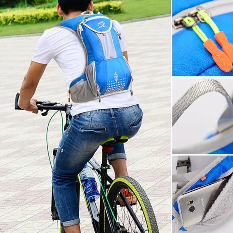 Leichter Sport-Rucksack für Outdoor & Radfahren – Atmungsaktives Design