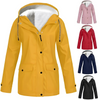 Fleece Gevoerde Regenjas voor Winterweer