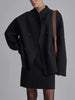 Oversized Button-Down Jas voor Dames - Stijlvol en Comfortabel