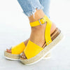Stijlvolle en Comfortabele Sandalen met Sleehak voor Vrouwen