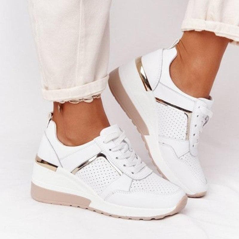 Dames Sneakers met Comfortabele Dempende Zool