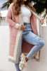 Hoodie Cardigan met Contrastdesign voor de Herfst-mezamstore.nl