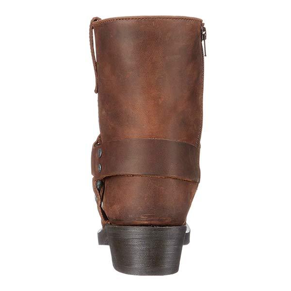 Leren Western Cowboylaarzen met Rits en Comfortzool