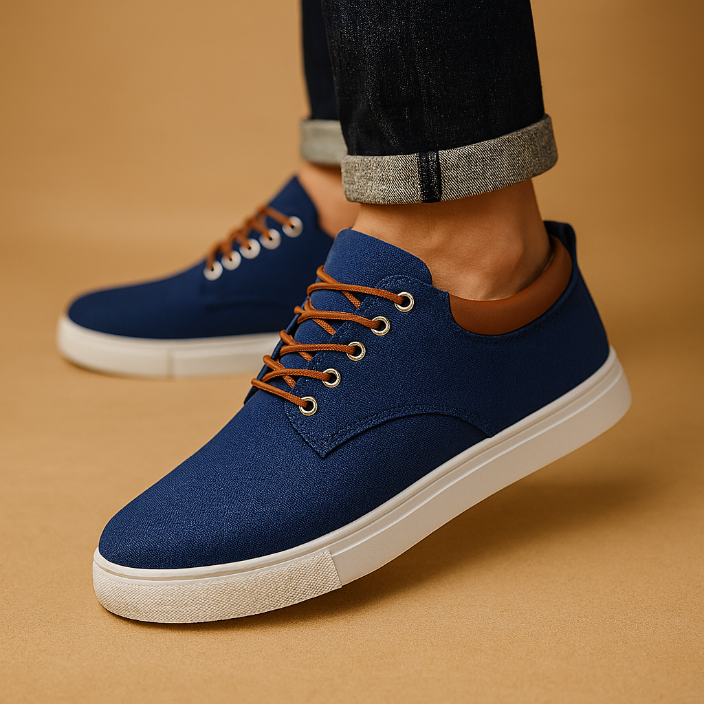 Comfortabele herenschoenen met dempende zool voor dagelijks gebruik