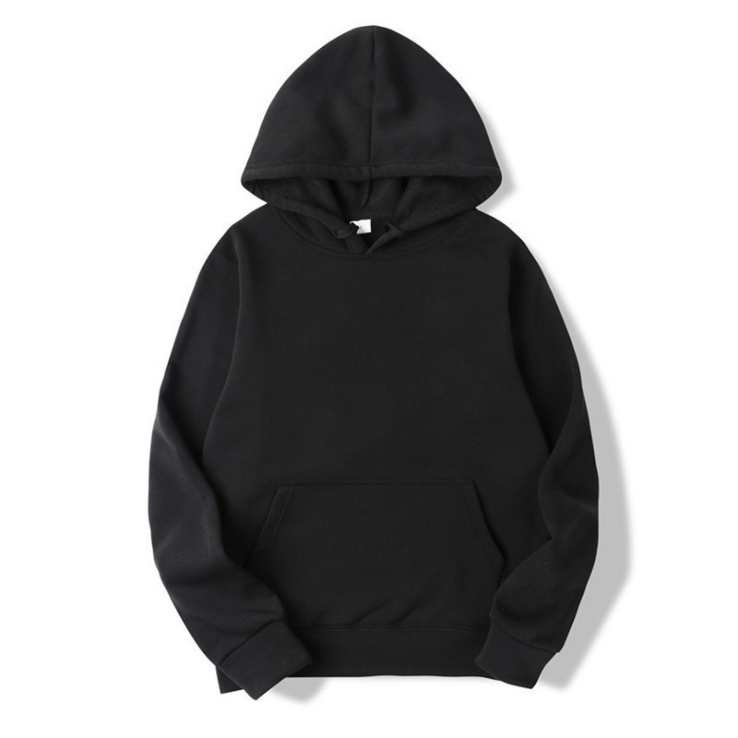 Heren Hoodie Basic met Fleecevoering, Capuchon en Buidelzak - 11 Kleuren