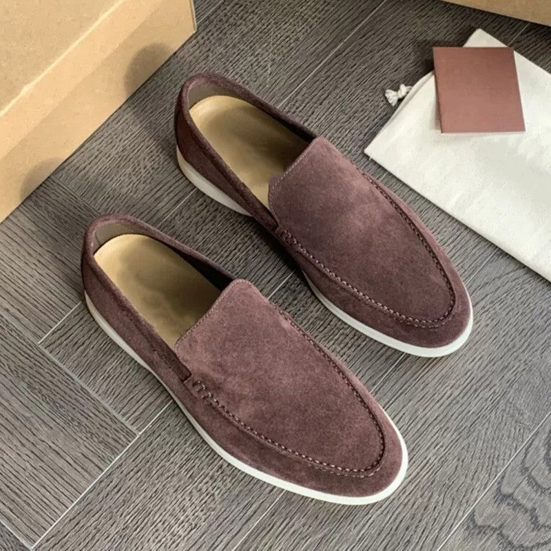 Loafers Heren Slip On Instappers Kantoor Casual Pasvorm